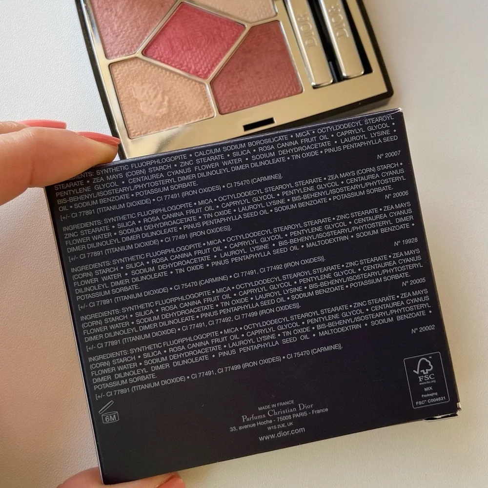 Diorshow 5 Couleurs 923 Popeline Peach|Limited Edition